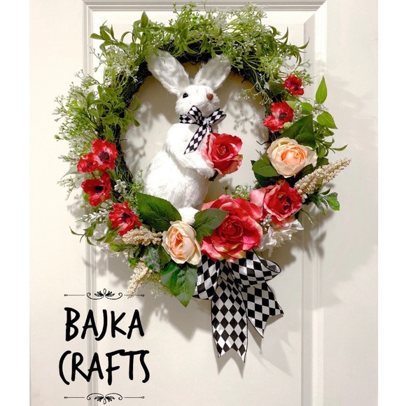 Handmade Easter Wreath. - Picture 1 of 3